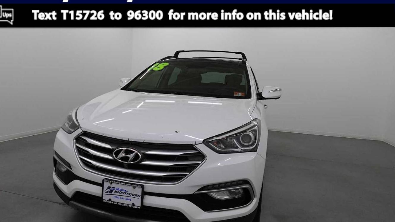 HYUNDAI SANTA FE SPORT 2018 5XYZWDLA5JG521602 image